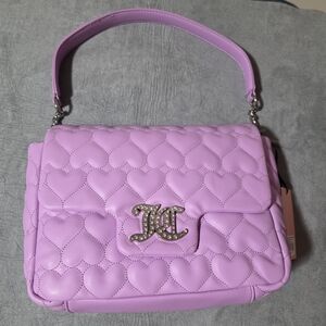 Juicy Couture Pink Quilted Shoulder Bag